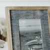 VIP Wood 11.25 in. Gray 5x7 Photo Frame with Stand - 3 of 4