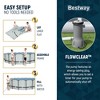 Bestway Steel Pro MAX Inch Round Metal Frame Above Ground Outdoor Backyard Swimming Pool Set with Filter Pump - 4 of 4