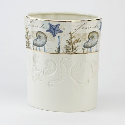 Avanti Antigua Waste Basket - Beige