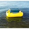 Swim Central Inflatable Swimming Pool Cooler Raft Float - 55" - Yellow and Black - 3 of 4