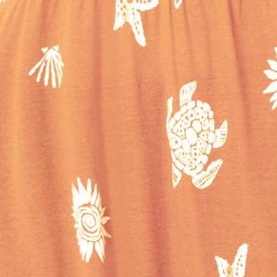 orange melon starfish