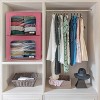 Sorbus 2 Pack Medium Foldable Storage Box - Metal Frame, Oxford Fabric, Large Window & Handles - Organization for Bedroom, Linens & Clothes - 3 of 4