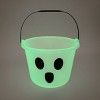 Plastic Basket Glow with Ghost Face - Bullseye's Playground™ - 3 of 3