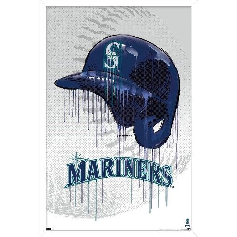 Old School Mariners Baseball Themed Face Mask 