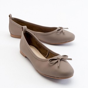 Florence - Light Brown Ballerina Flats | Forever & Always Shoes - 1 of 4
