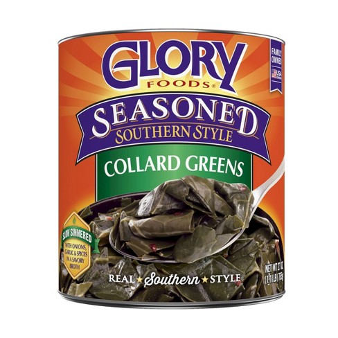 Glory Gluten Free Foods Seasoned Southern Style Collard Greens