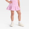 Toddler Girls' 2pc Bluey Bingo Short Sleeve Top and Skort Set - Pink - 4 of 4