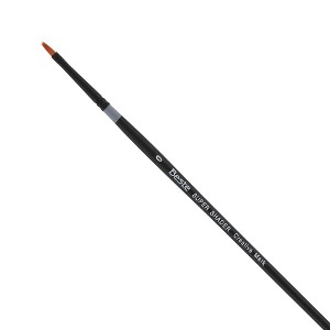 Creative Mark Beste Golden Taklon Super Shader #0  Artist Brush, Professional Watercolor Brushes, For Acrylic Painting, Short Handle, Sharp Edges, - 1 of 4