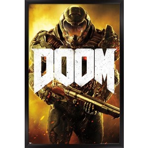 Trends International Doom - Marine Framed Wall Poster Prints - 1 of 4