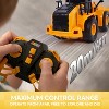 Joyfy Remote Control Construction Toys, 2.4Ghz RC Truck Toy with Light, Front Loader Toys for Boys 3-5 4-7 8-12 Year Old Kids, Christmas Birthday Gift - 3 of 4