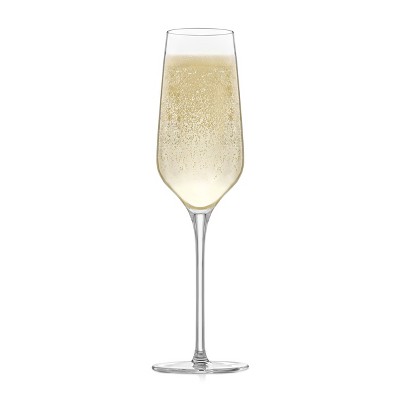 Libbey Signature Greenwich Champagne Flute Glasses, 8.5-ounce, Set of 4