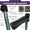 Hachikiko Maximum Grip Walking Cane for Seniors-Stable Anti-Slip Walking Aid with V-TECH Handgrip, Crossbow Design & All-Terrain Tip - 4 of 4