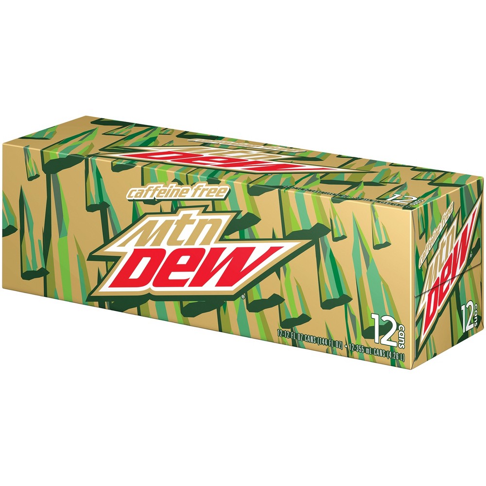 UPC 012000810046 product image for Mountain Dew Caffeine Free Soda - 12pk/12 fl oz Cans | upcitemdb.com