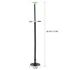 Under Hoist Support Stand 3/4 Ton 1650Lbs Capacity Jack Stand Lifting from 52 1/2 to 74 7/8 Inch, Green+Black - 2 of 4