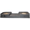 Q Power GMC Chevy Silverado Ext Cab '99-06 Dual Underseat Two 12" Subwoofer Box - 4 of 4