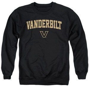 Men's Vanderbilt University One Color Arched Crewneck Sweatshirt - 1 of 4