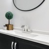 Cobbe Centerset Bathroom Sink Faucet 4-Inch Two-Handle with Pop-Up Drain and Supply Hoses Brushed Nickel - 2 of 4
