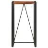vidaXL Bar Table 23.6"x23.6"x43.3" Solid Sheesham Wood - 2 of 4