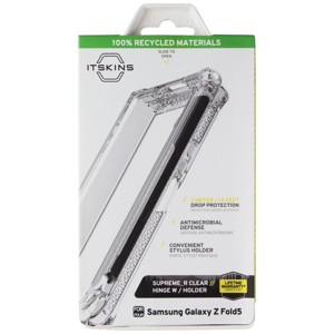 Itskins Supreme_R Case with Pen Holder for Samsung Galaxy Z Fold5 - Transparent - 1 of 1