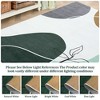 Contemporary Abstract Machine Washable Geometric Aesthetic Area Rugs Non Slip Thin Low Pile Rugs for Living Room Bedroom - 4 of 4