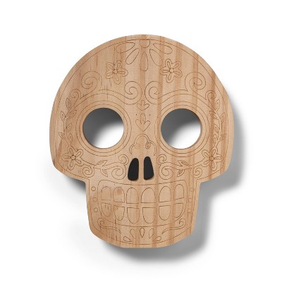  Wood Sugar Skull 3 - Mondo Llama™ 