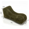 Aukfa Ergonomic S Curved Chaise Lounge, Soft Sponge For Gentle Support, Perfect For yoga, Stretching & Relaxation,  Ideal For Adults - 3 of 4