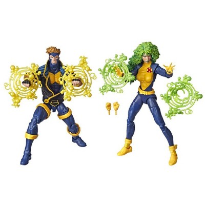 6 marvel action figures