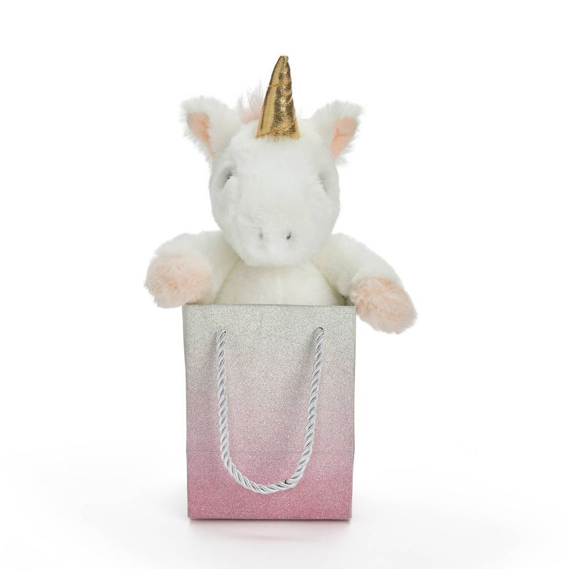 FAO Schwarz 8&#34; Mini Unicorn in a Bag Toy Plush, 3 of 5