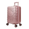 Hello Kitty Character Print Pink Plaid 20" Adult Hardside Carry-on Rolling Luggage - 3 of 4