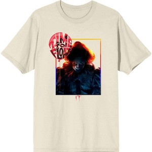 It Chapter 2 Pennywise Time To Float Men's Short Sleeve Tee - 1 of 2