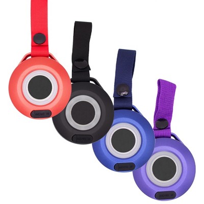 Link Compact Bluetooth Outdoor Speaker With LED Lamp Water Resistant Portable Greta For Bikes, Bags Etc
