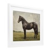 Stupell Industries Espresso Horse Portrait Framed Print Under Glass Art - 2 of 4