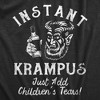 Mens Instant Krampus Just Add Childrens Tears T Shirt Funny Xmas Evil Devil Santa Joke Tee For Guys - Crazy Dog Men's T Shirt - image 2 of 4