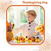 4E's Novelty Thanksgiving Rubber Duckies in Bulk (12 Pack) – Turkey & Pilgrim Thanksgiving Rubber Ducks, Holiday Rubber Ducks for Kids Party Favors - 4 of 4