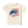 The Juniper Shop Patriotic Fish Toddler Short Sleeve Tee - 2 of 4