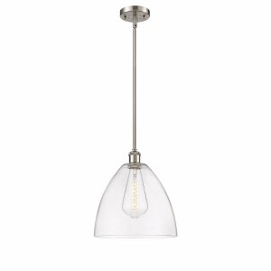 Bristol Glass - 1 Light Mini Pendant In Industrial Style-12.75 Inches Tall and 12 Inches Wide - 1 of 1