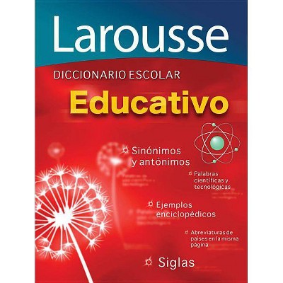 Diccionario Escolar Educativo - (Paperback)