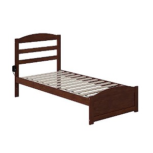 AFI Furnishings Warren Platform Bed T with Footboard AW - 1 of 4
