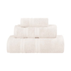 Smart Dry Cotton Medium Weight Solid Towel Set by Blue Nile Mills - 1 of 4