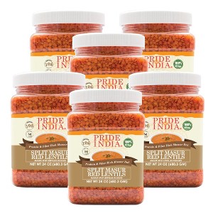 PRIDE OF INDIA Split Masur Dal Red Lentils - 1 of 4