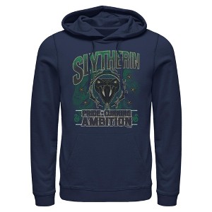 Mens Harry Potter Slytherin Pride and Ambition Lightweight Hoodie - 1 of 4