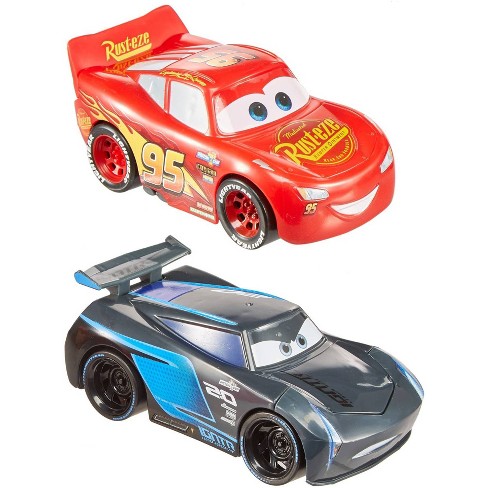 Disney Pixar Cars Turbo Racers 2pk Lightning Mcqueen Jackson Storm Target