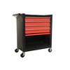 MOEPISY Four Drawer Rolling Toolbox, Tool Cart With 4 Wheels and Drawers, Large Capacity Detachable Mobile Tool Storage - 3 of 4