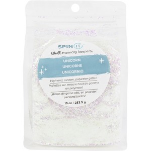 We R Memory Keepers Spin It Chunky Glitter 10oz-Unicorn - 1 of 3