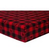Sammy & Lou Lumberjack Microfiber Crib Sheet - 2pk - 4 of 4