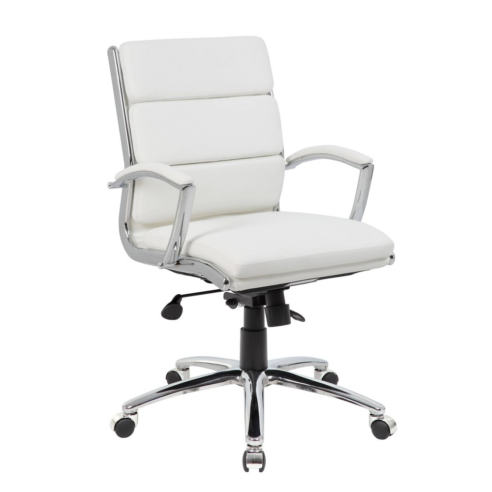 Photos - Computer Chair BOSS Contemporary Executive Chair White -  Office Products: CaressoftPlus, 