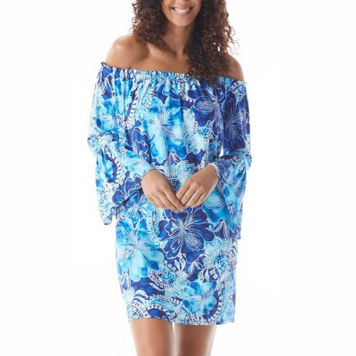Beach House Style Kelsea Off Shoulder Dress