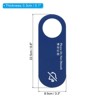 Unique Bargains PU Leather Waterproof Double-Side Office Hotel Meeting Door Hanger Sign - 2 of 4
