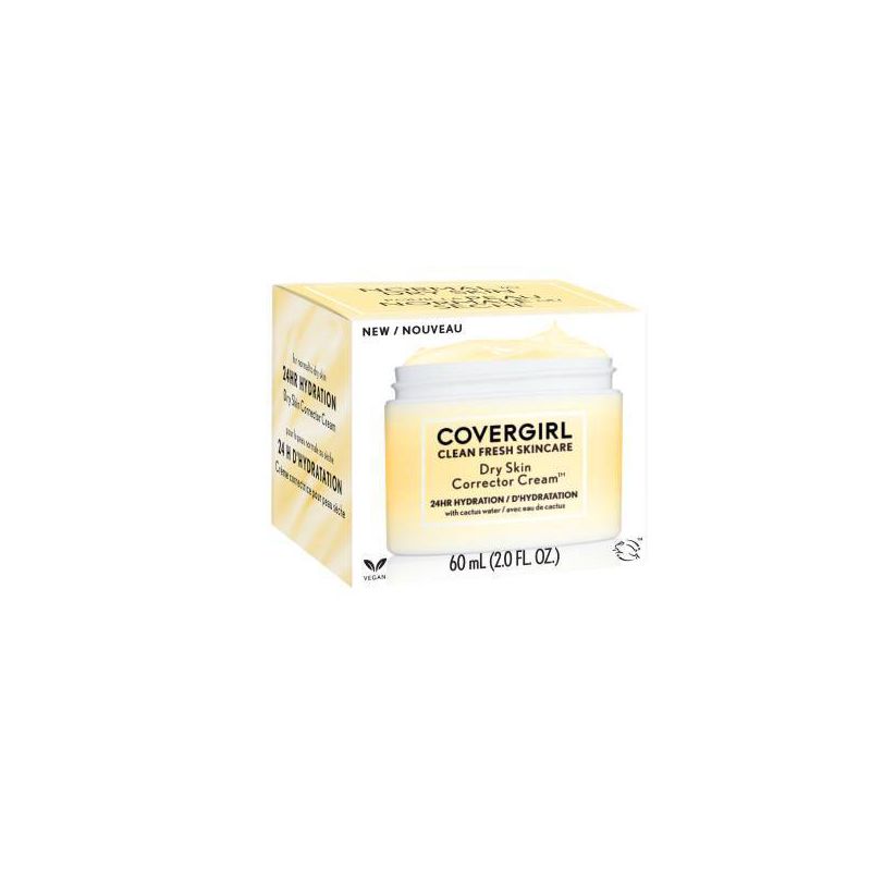 COVERGIRL Clean Fresh Skincare Dry Skin Corrector Cream - 2 fl oz, 6 of 23