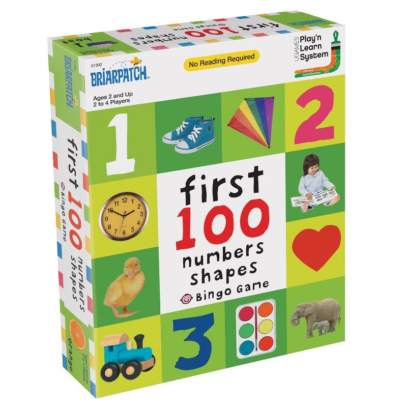 First 100 Numbers Shapes Bingo Game, 1 of 7